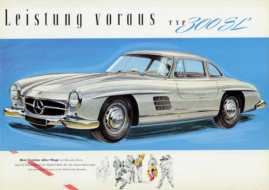  Mercedes-Benz 300 SL 1955 года  (фото 17 из 233)